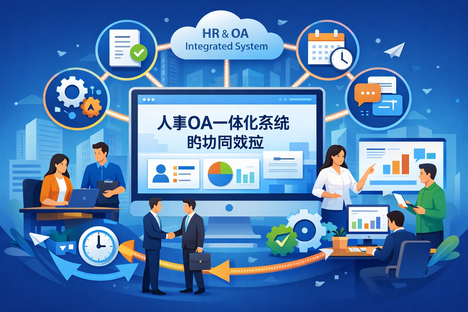 人事OA一体化系统的协同效应