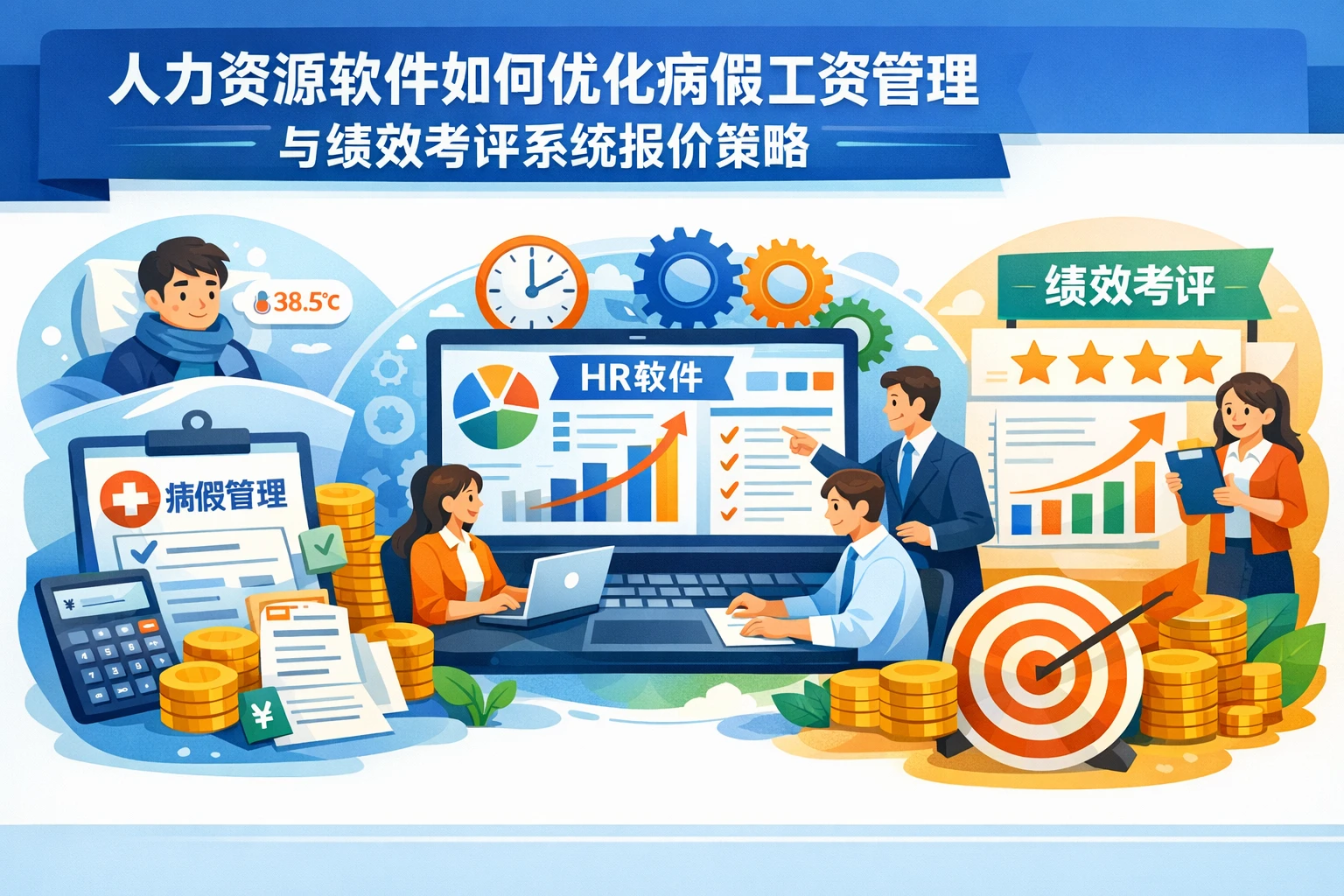 人力资源软件如何优化病假工资管理与绩效考评系统报价策略