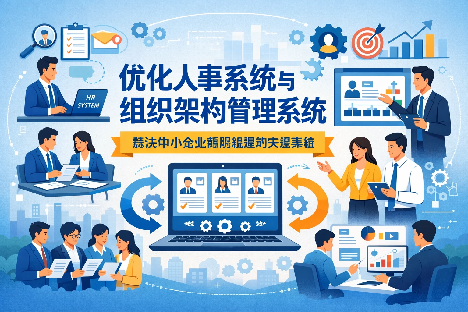 优化人事系统与组织架构管理系统：解决中小企业招聘难题的关键策略