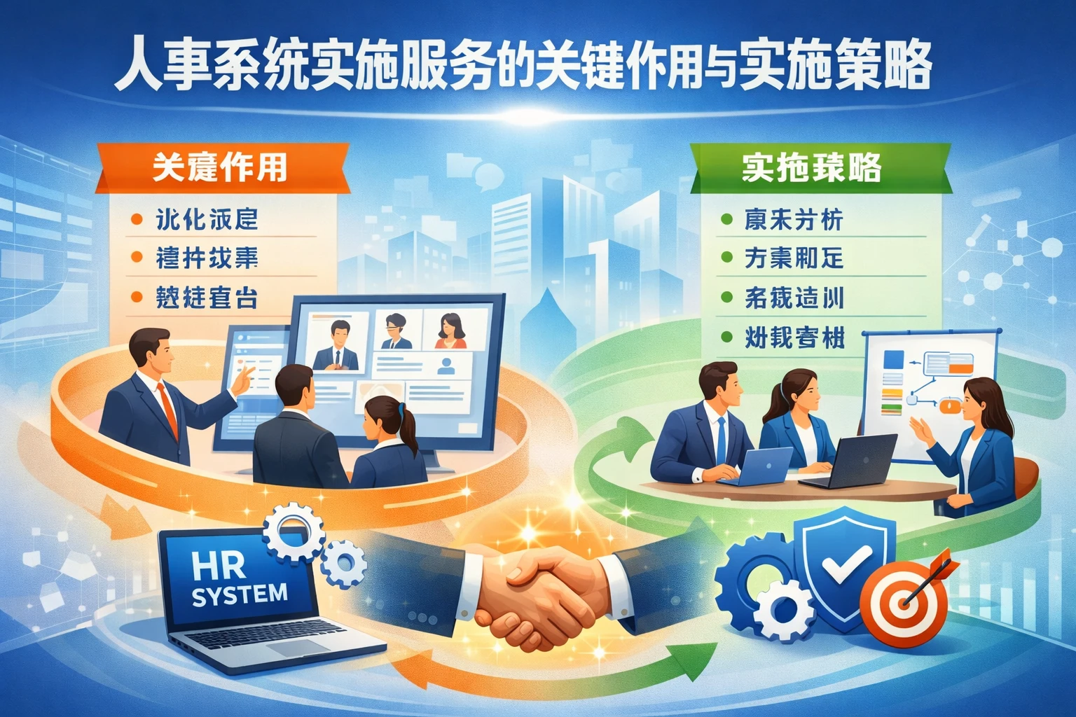 人事系统实施服务的关键作用与实施策略