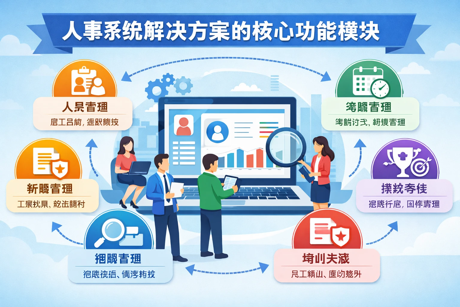 人事系统解决方案的核心功能模块
