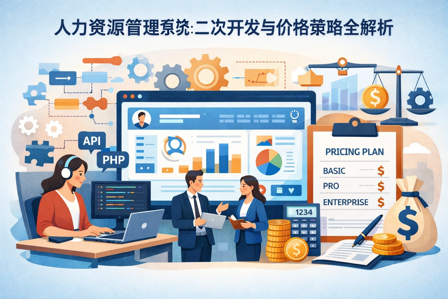 人力资源管理系统：二次开发与价格策略全解析