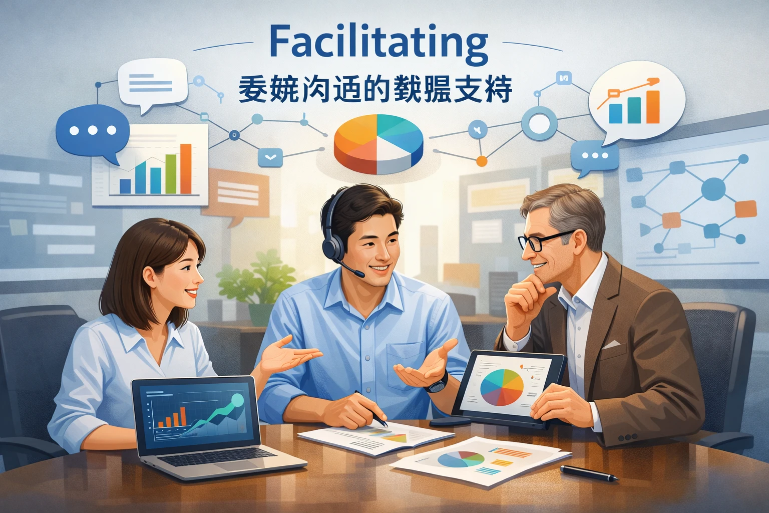 facilitating委婉沟通的数据支持