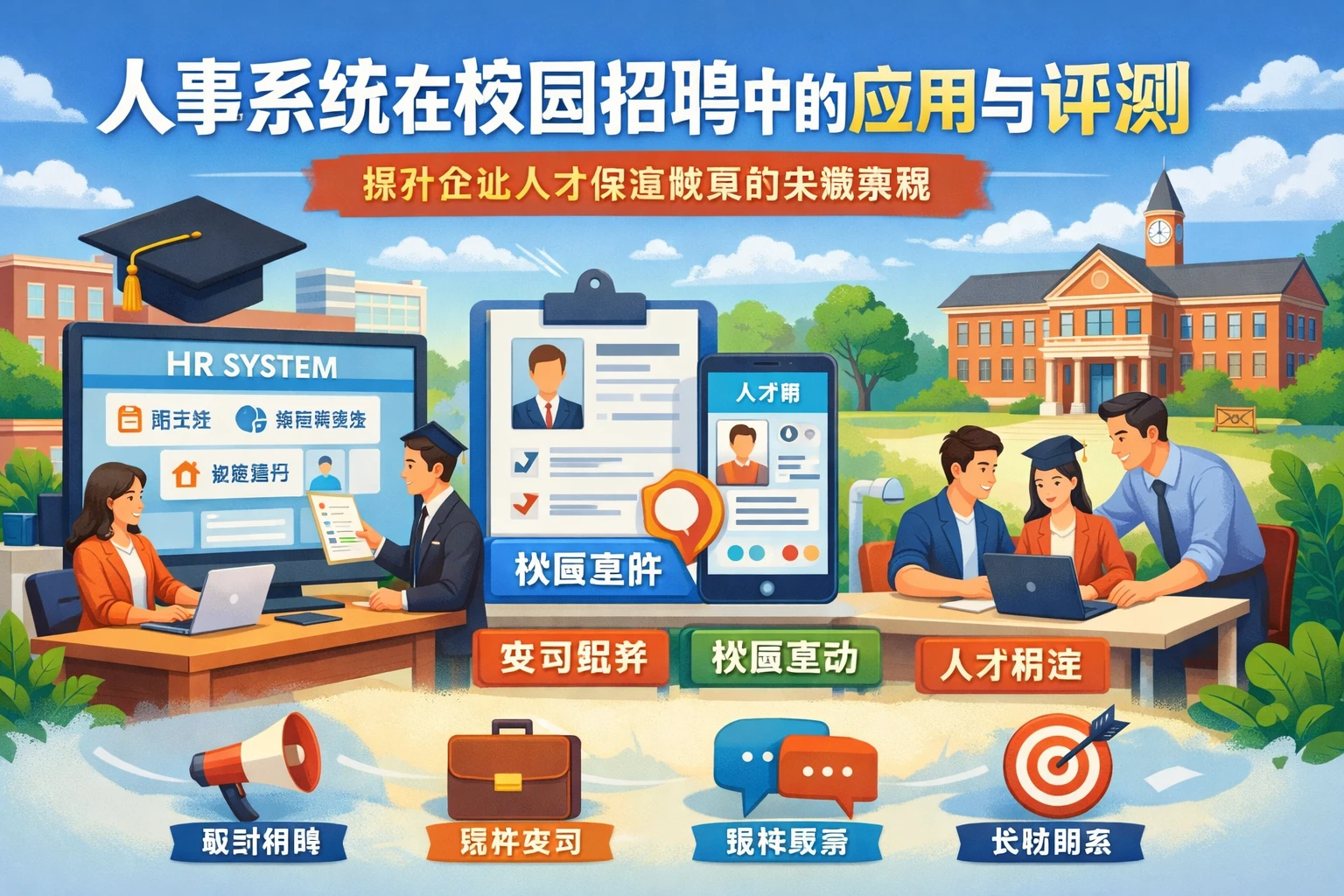 人事系统在校园招聘中的应用与评测：提升企业人才保温效果的关键策略