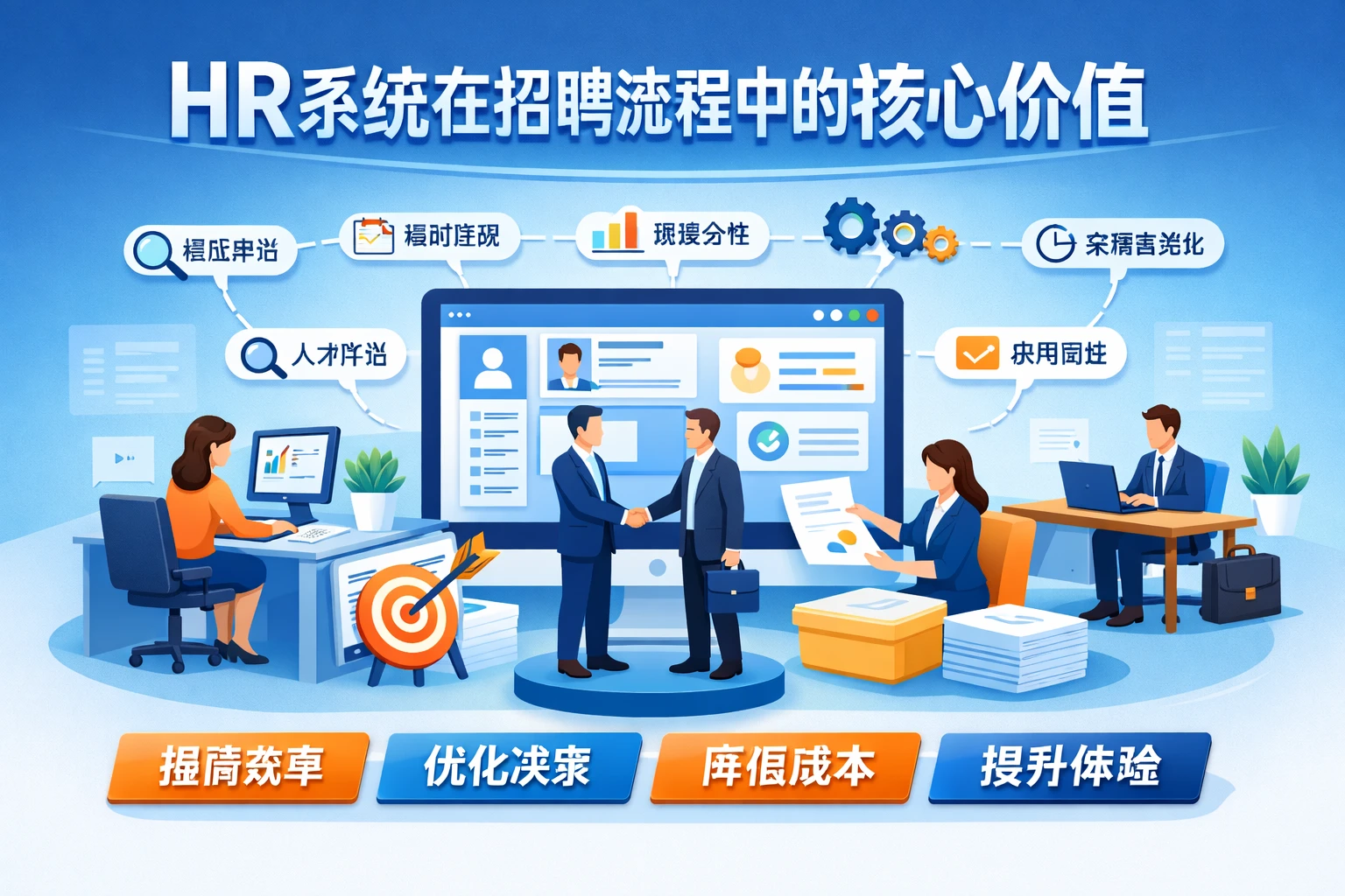 HR系统在招聘流程中的核心价值
