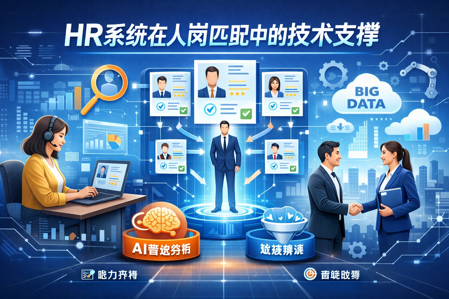 HR系统在人岗匹配中的技术支撑