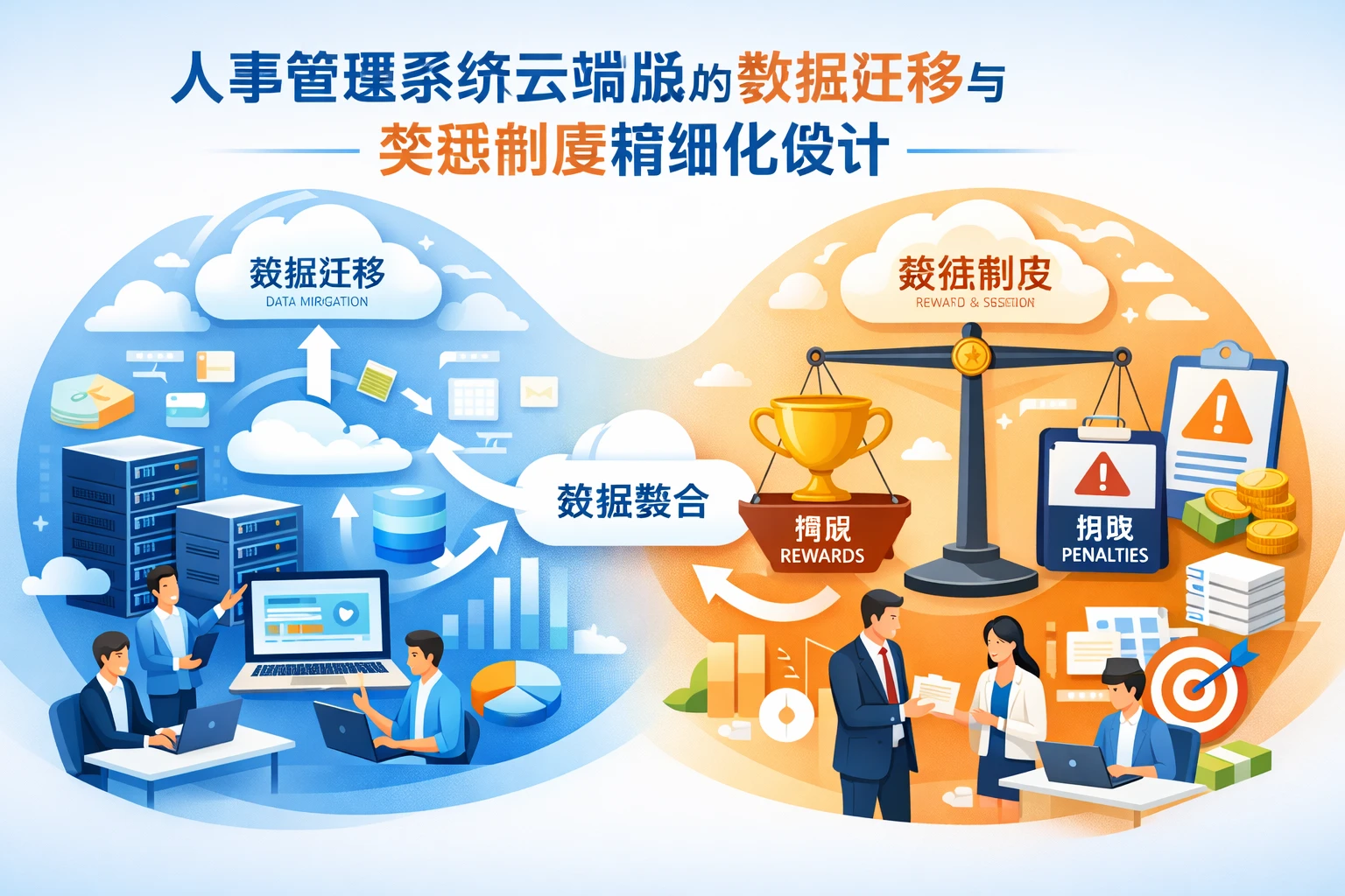 人事管理系统云端版的数据迁移与奖惩制度精细化设计