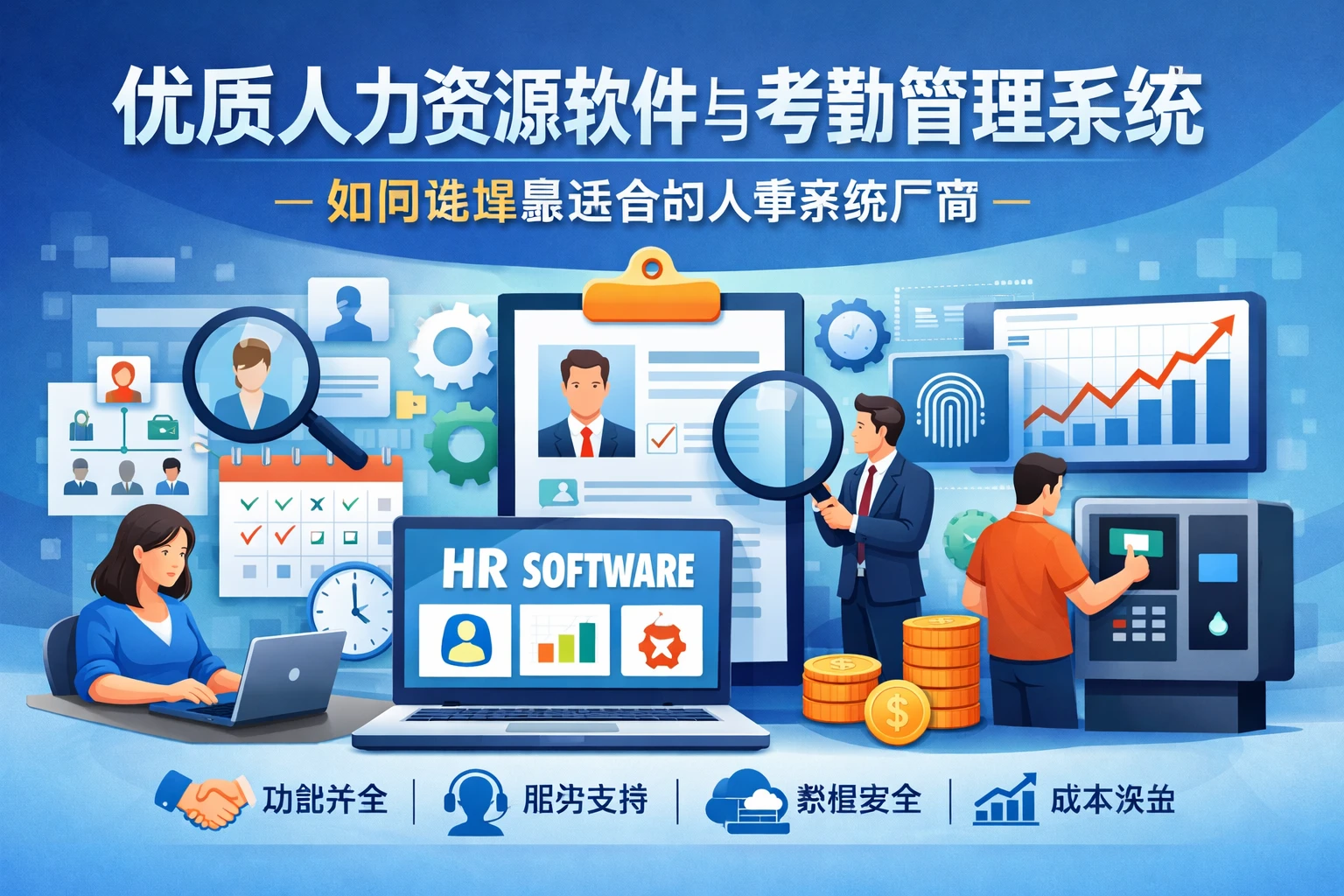 优质人力资源软件与考勤管理系统:如何选择最适合的人事系统厂商