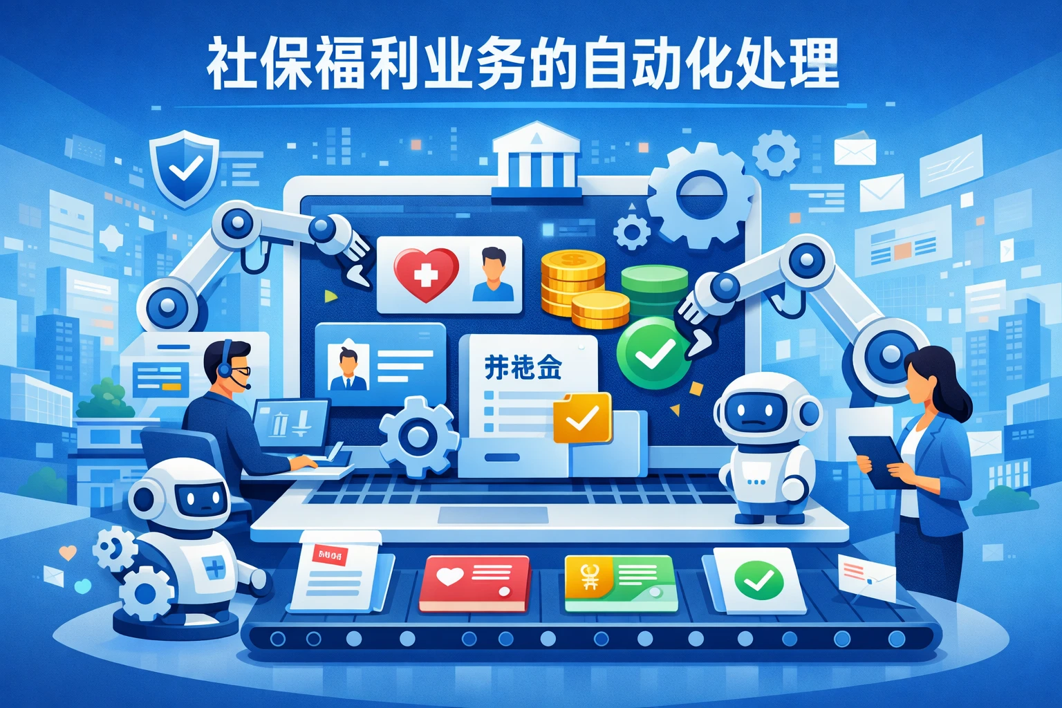 社保福利业务的自动化处理