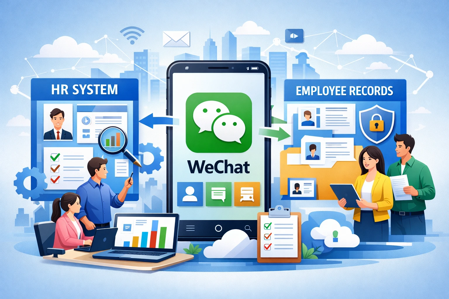 优化人力资源系统与员工档案系统，打造高效微信人事管理平台