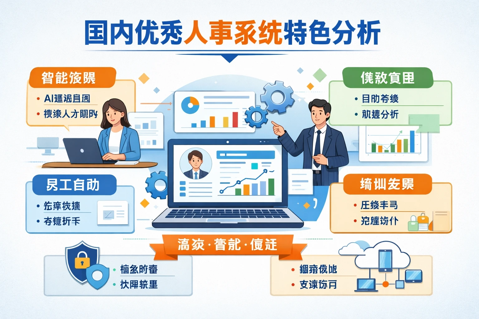 国内优秀人事系统特色分析