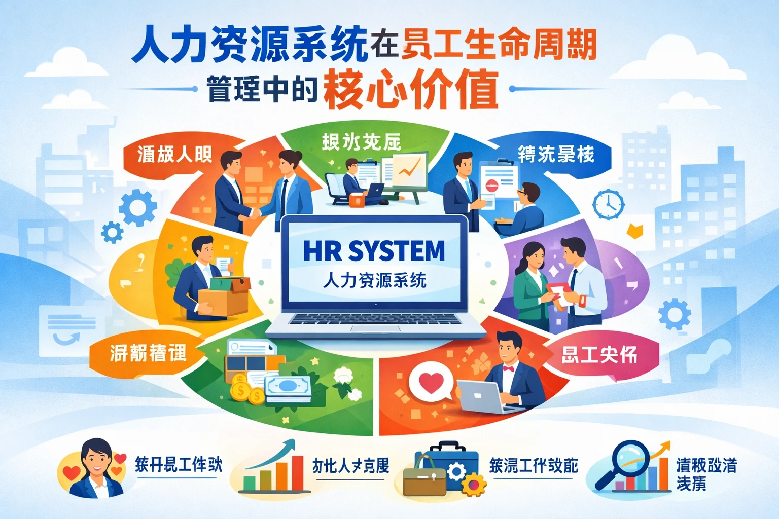 人力资源系统在员工生命周期管理中的核心价值