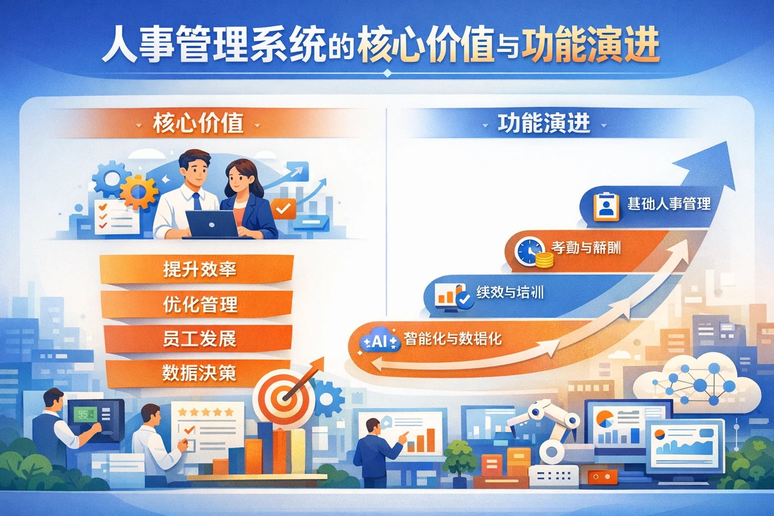 人事管理系统的核心价值与功能演进