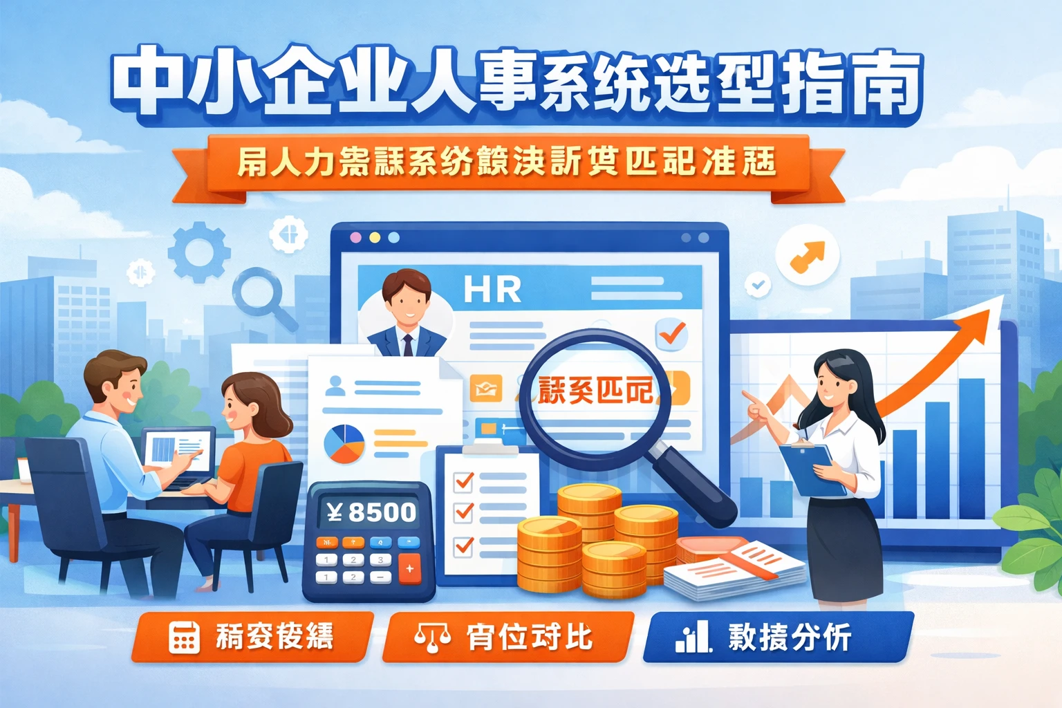 中小企业人事系统选型指南：用人力资源系统解决薪资匹配难题