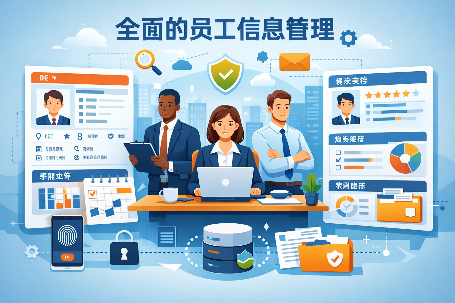全面的员工信息管理