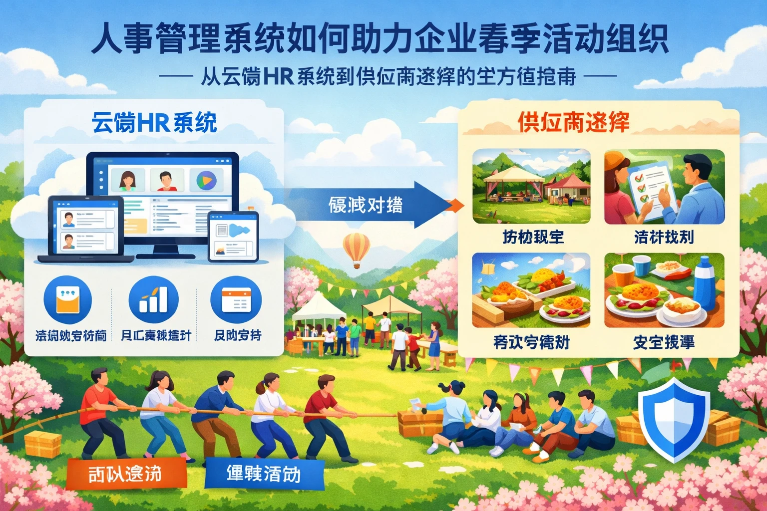 人事管理系统如何助力企业春季活动组织——从云端HR系统到供应商选择的全方位指南