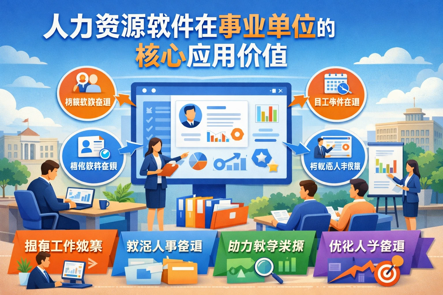 人力资源软件在事业单位的核心应用价值