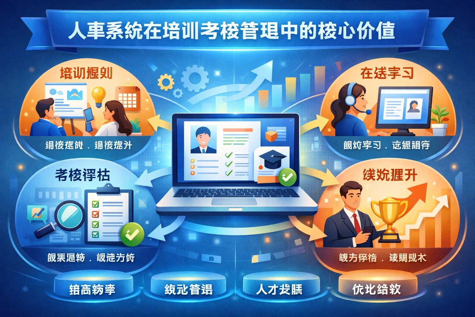 人事系统在培训考核管理中的核心价值