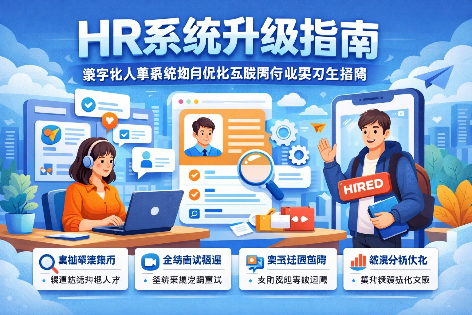 HR系统升级指南：数字化人事系统如何优化互联网行业实习生招聘