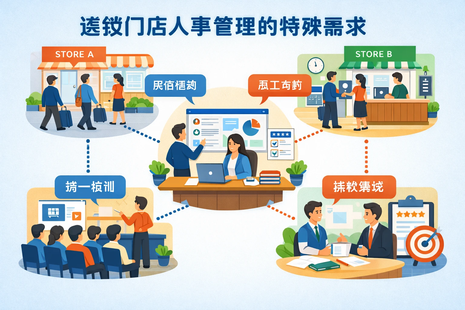 连锁门店人事管理的特殊需求
