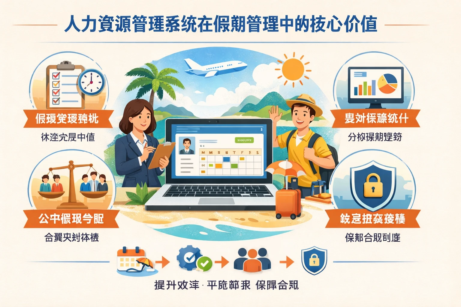 人力资源管理系统在假期管理中的核心价值