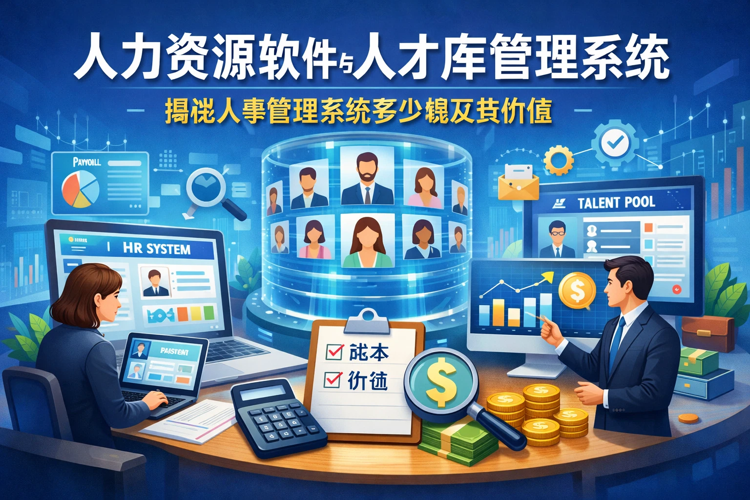 人力资源软件与人才库管理系统：揭秘人事管理系统多少钱及其价值