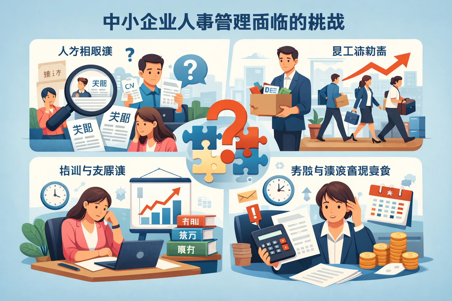 中小企业人事管理面临的挑战