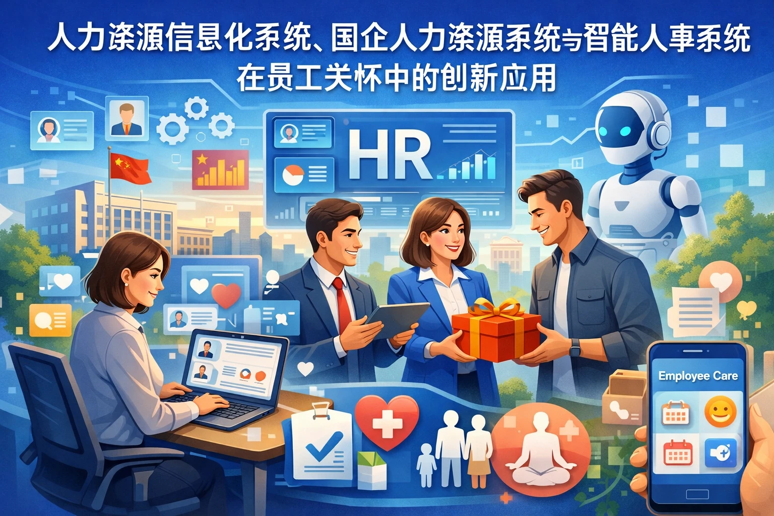 人力资源信息化系统、国企人力资源系统与智能人事系统在员工关怀中的创新应用