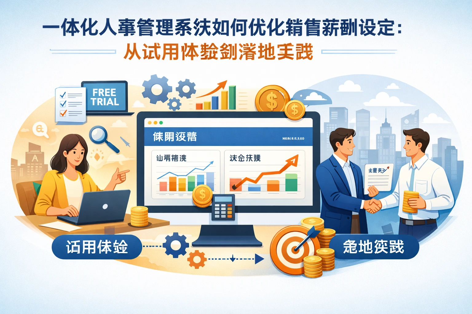 一体化人事管理系统如何优化销售薪酬设定：从试用体验到落地实践