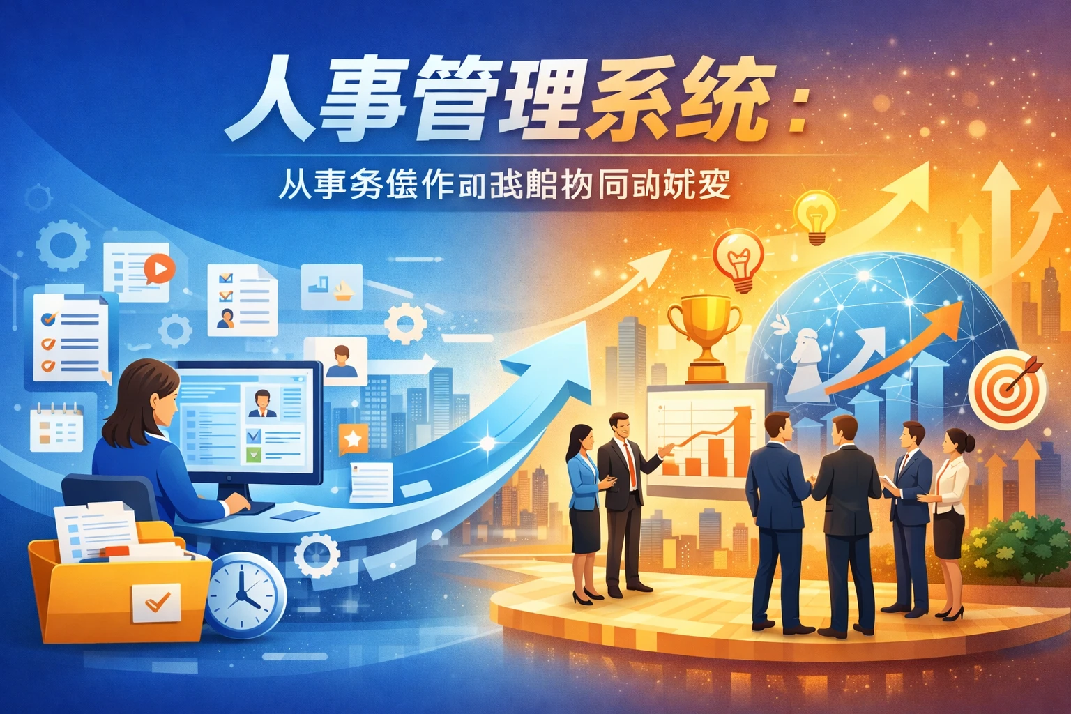 人事管理系统:从事务操作到战略协同的蜕变