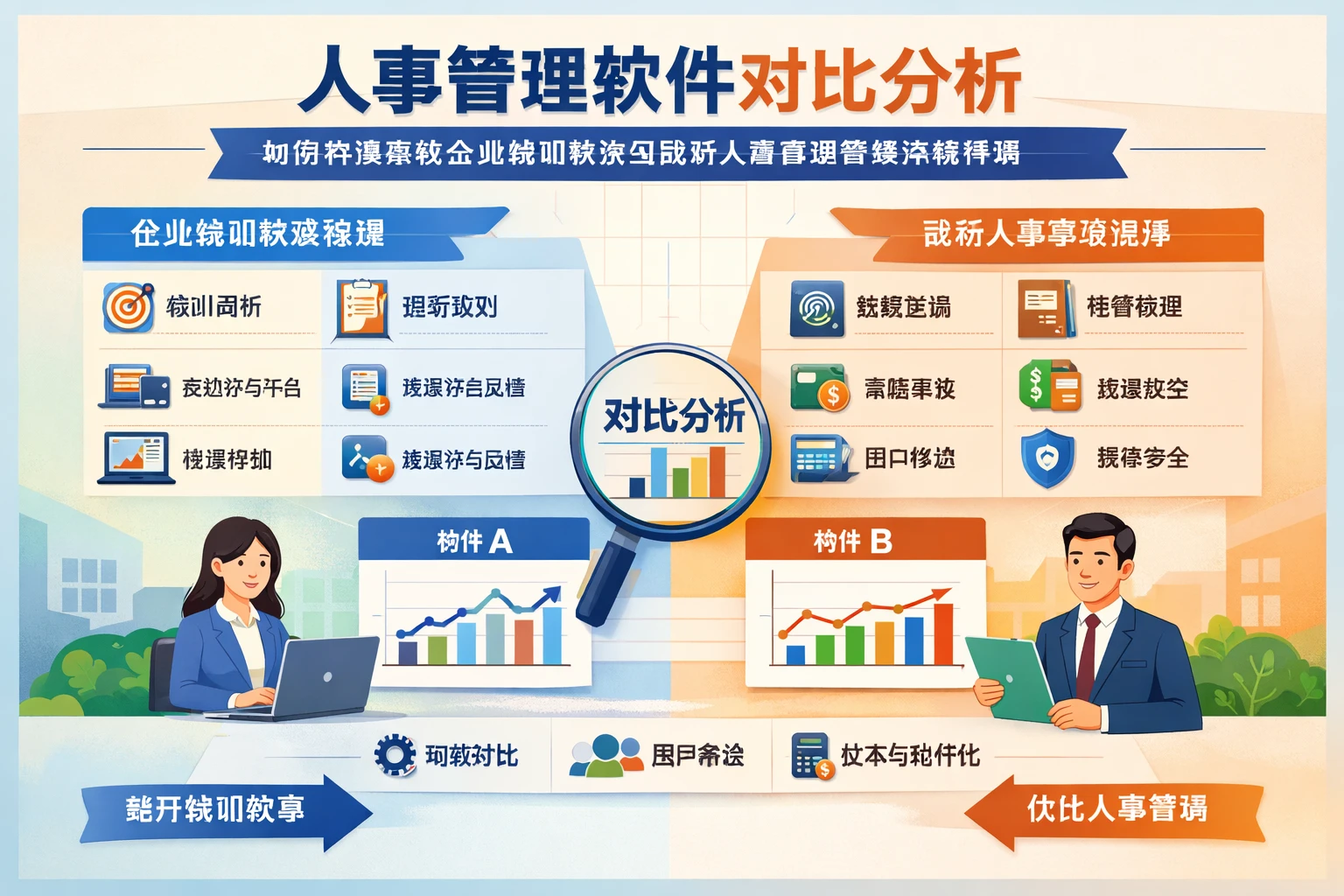 人事管理软件对比分析：如何构建高效企业培训体系与政府人事管理系统选择指南