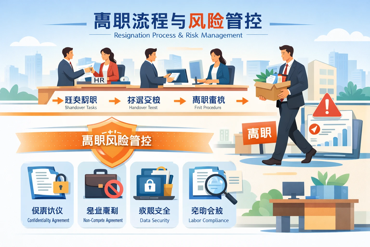 离职流程与风险管控