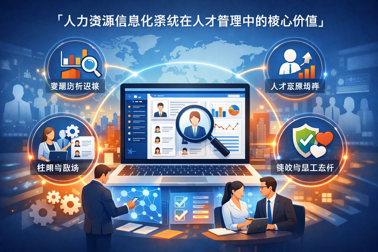 人力资源信息化系统在人才管理中的核心价值