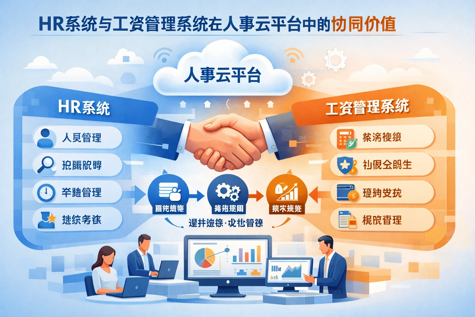 HR系统与工资管理系统在人事云平台中的协同价值