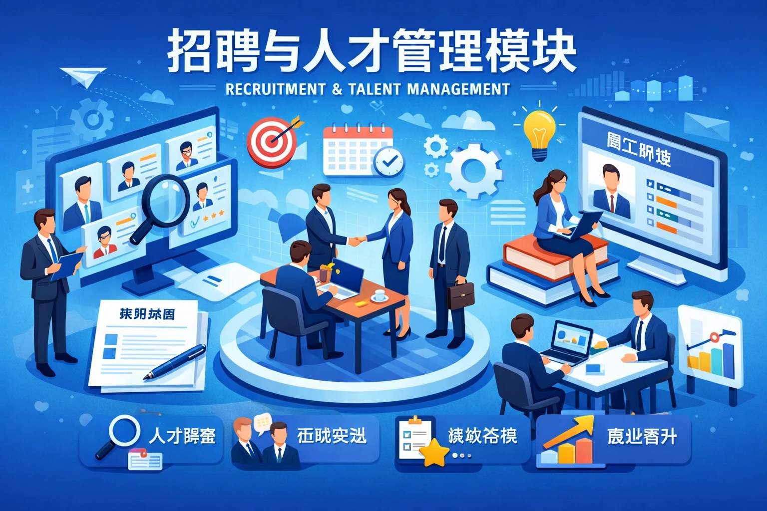 招聘与人才管理模块