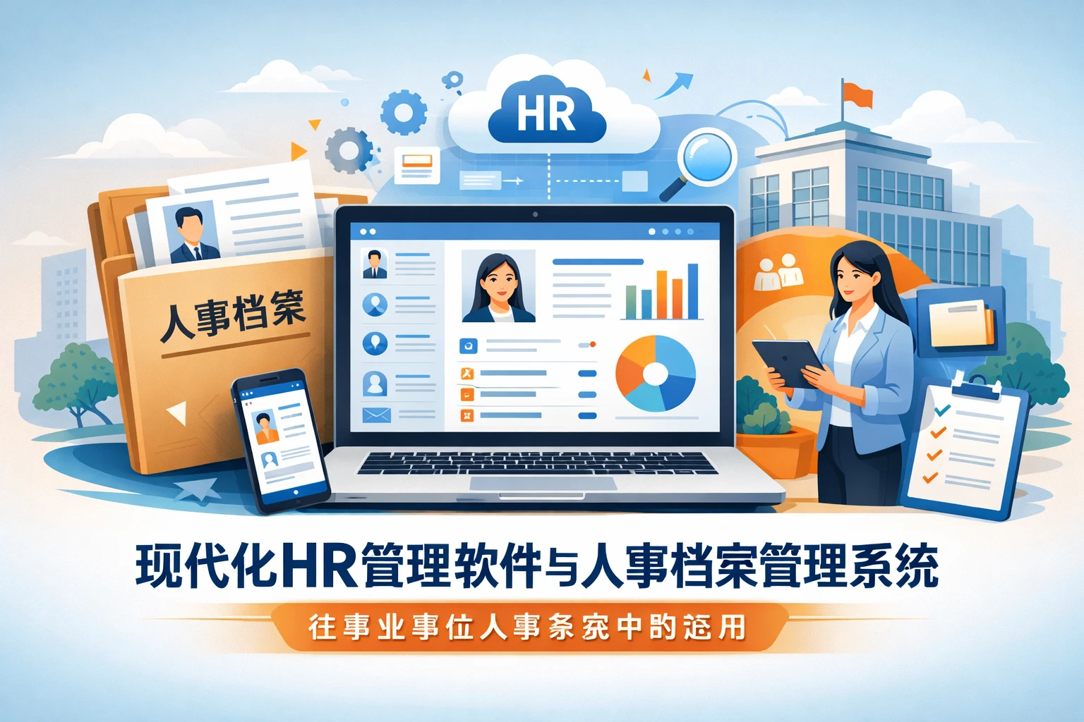 现代化HR管理软件与人事档案管理系统在事业单位人事系统中的应用