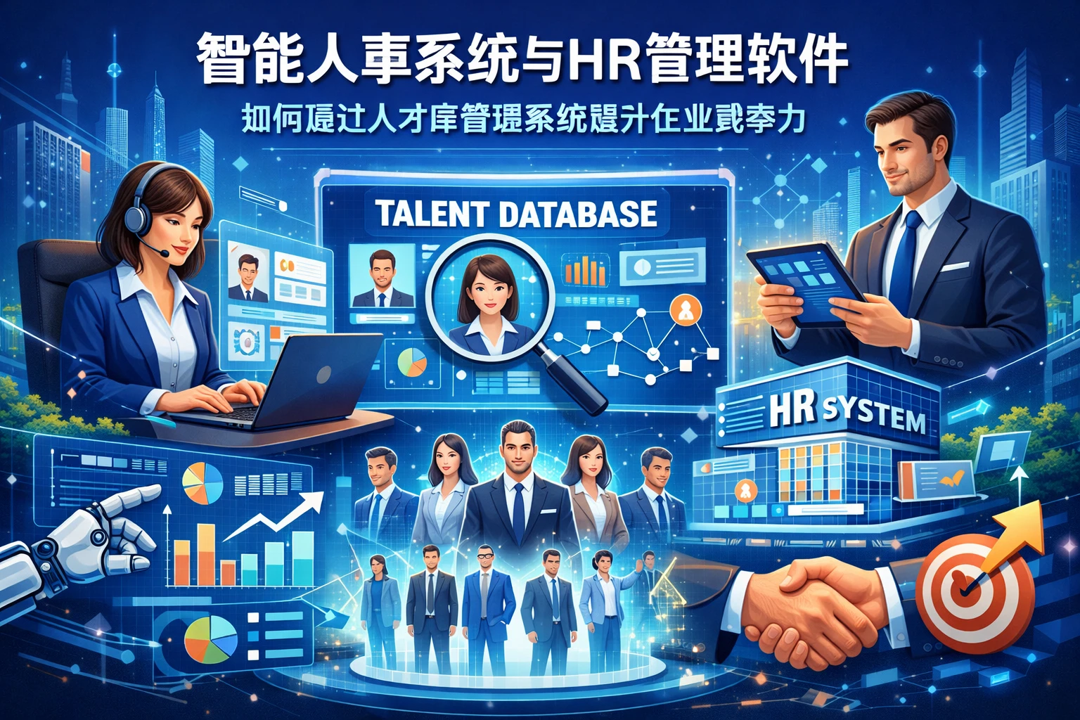 智能人事系统与HR管理软件如何通过人才库管理系统提升企业竞争力