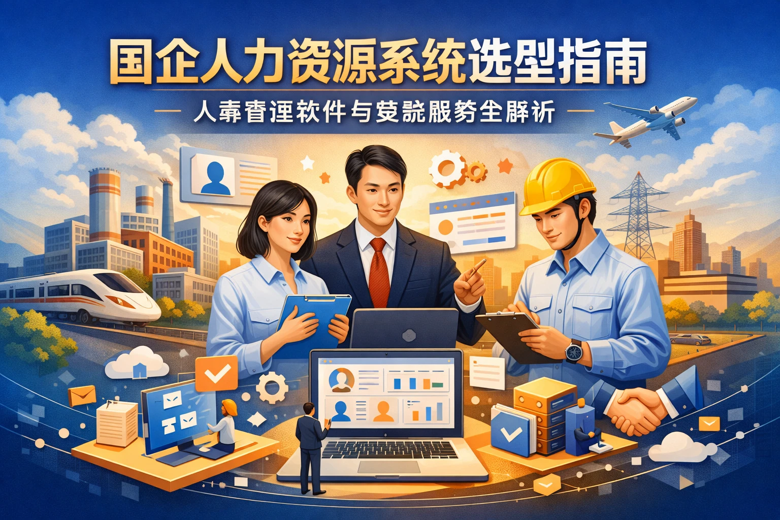 国企人力资源系统选型指南：人事管理软件与实施服务全解析