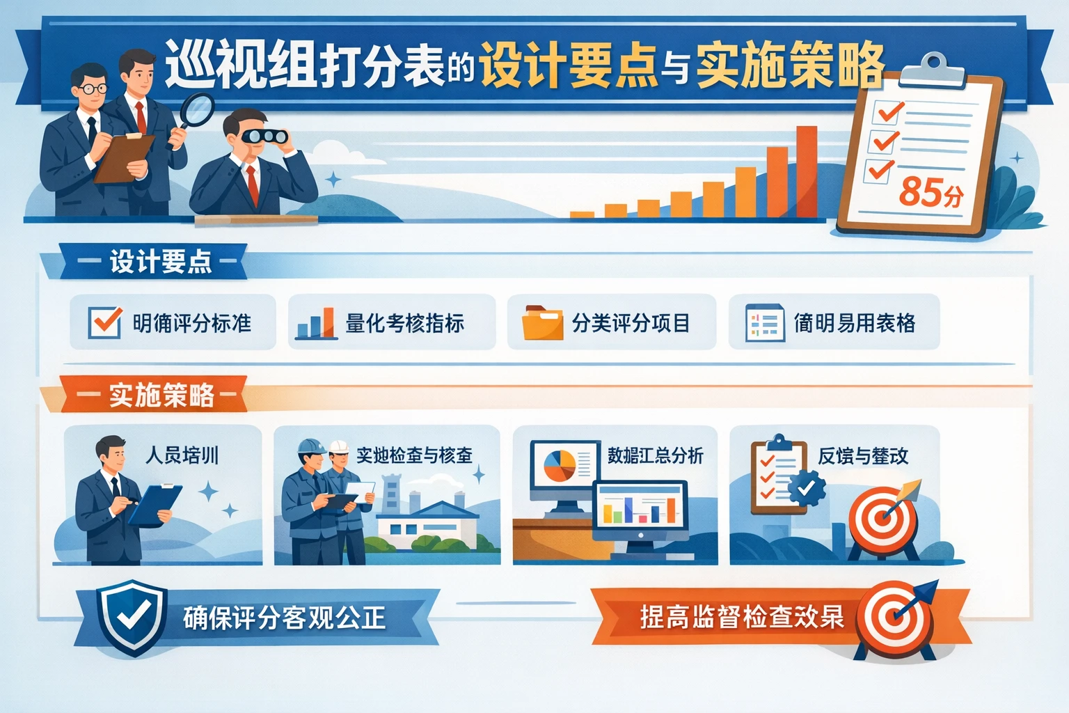 巡视组打分表的设计要点与实施策略