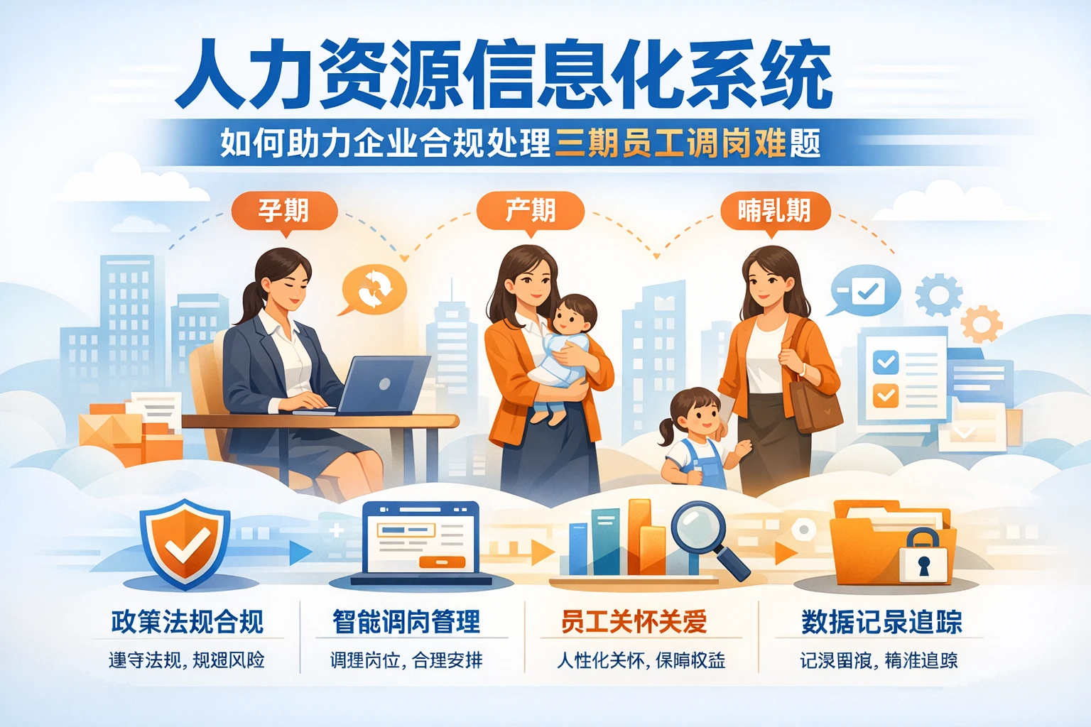 人力资源信息化系统如何助力企业合规处理三期员工调岗难题