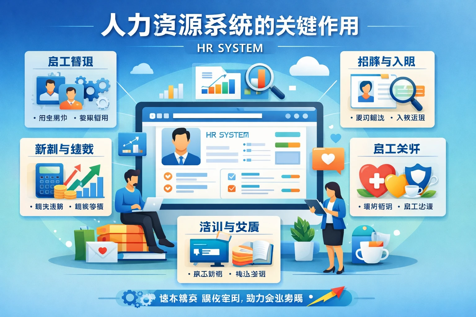 人力资源系统的关键作用