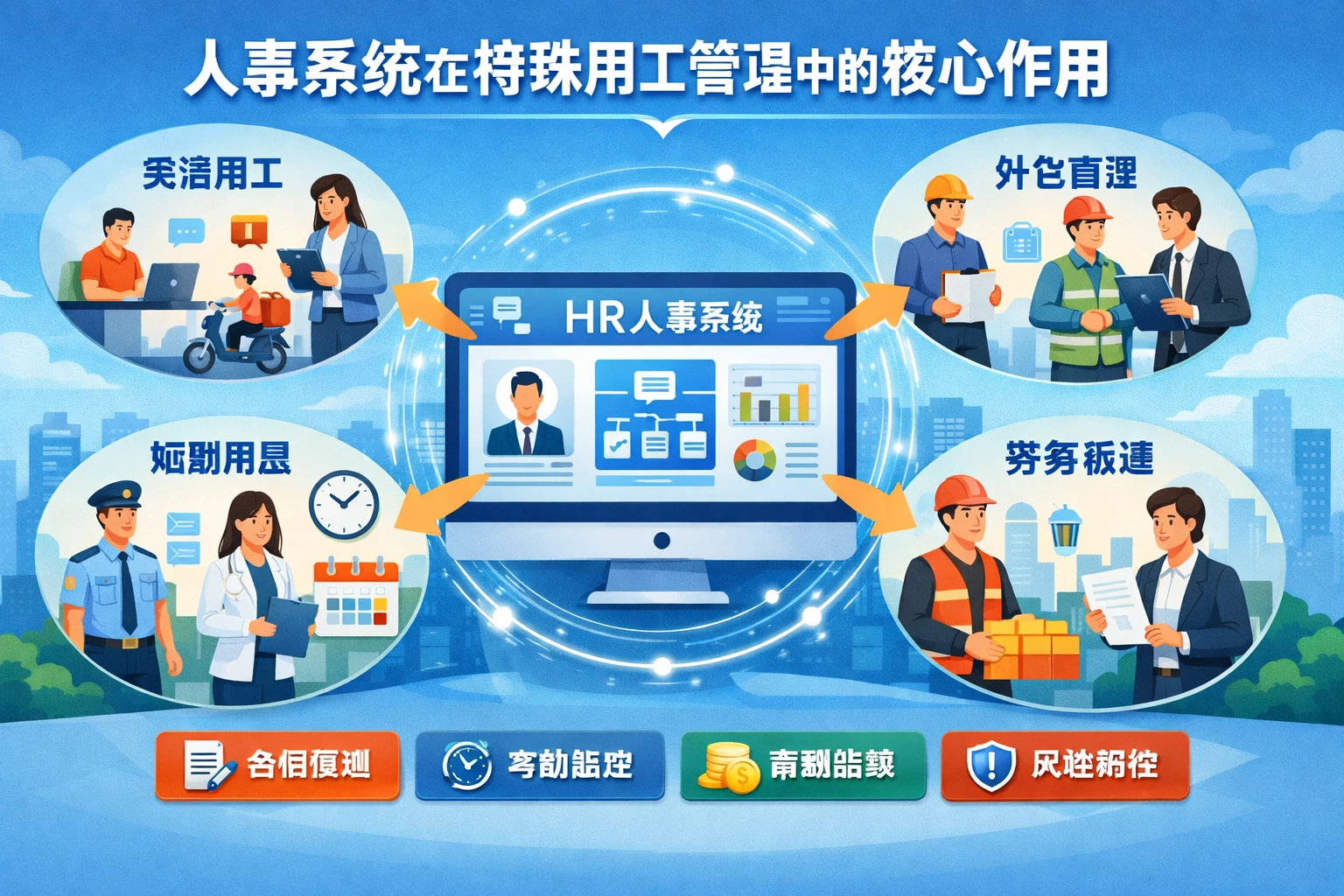 人事系统在特殊用工管理中的核心作用