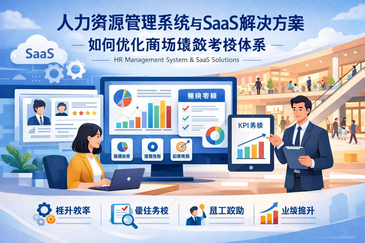 人力资源管理系统与SaaS解决方案如何优化商场绩效考核体系