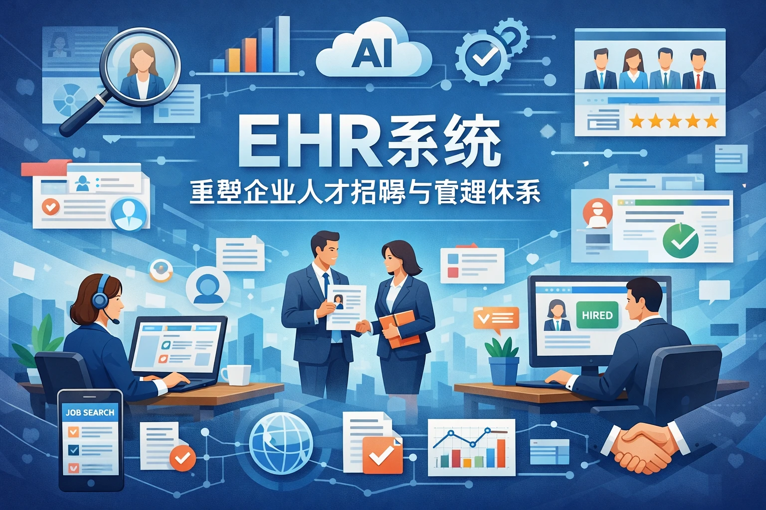 EHR系统：重塑企业人才招聘与管理体系