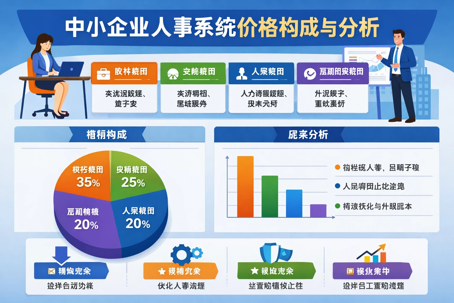 中小企业人事系统价格构成与分析