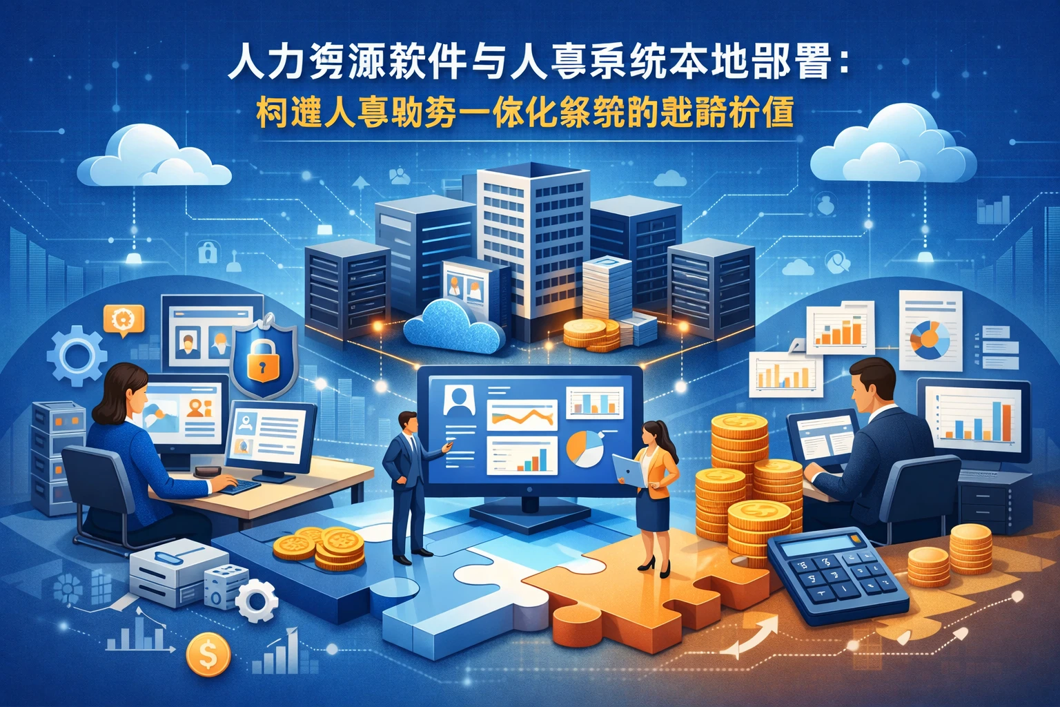 人力资源软件与人事系统本地部署：构建人事财务一体化系统的战略价值