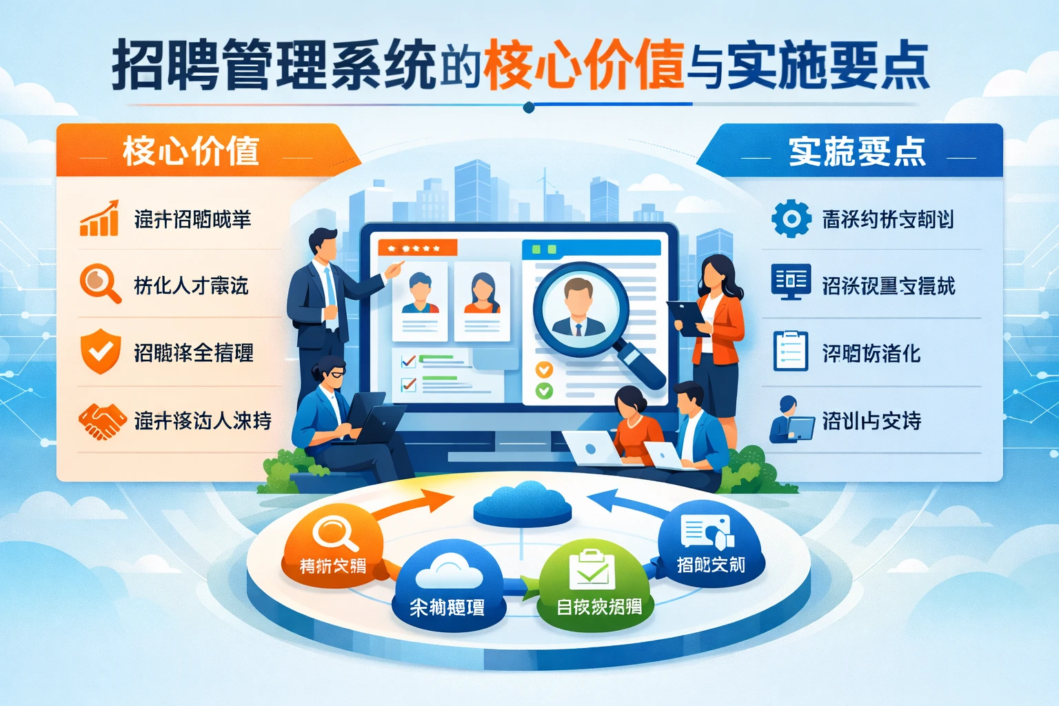 招聘管理系统的核心价值与实施要点