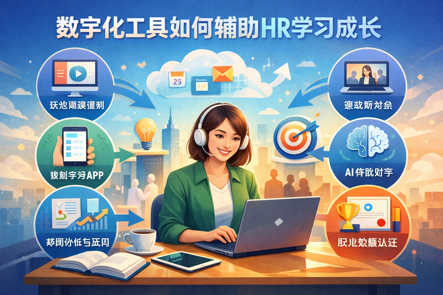 数字化工具如何辅助HR学习成长