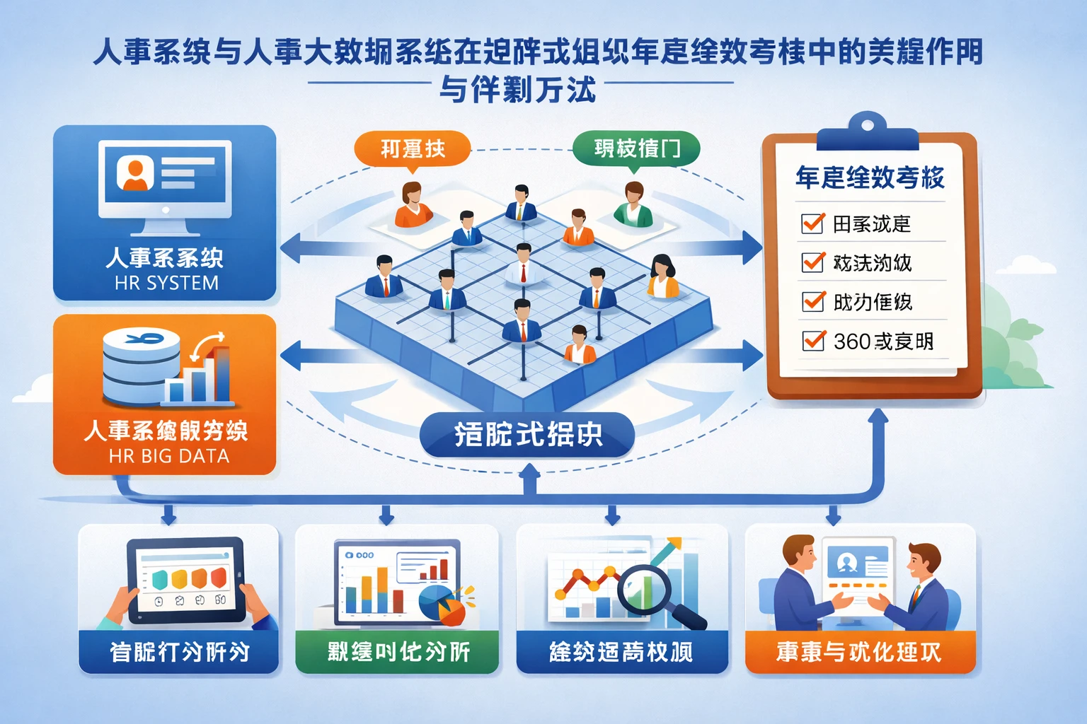 人事系统与人事大数据系统在矩阵式组织年度绩效考核中的关键作用与评测方法