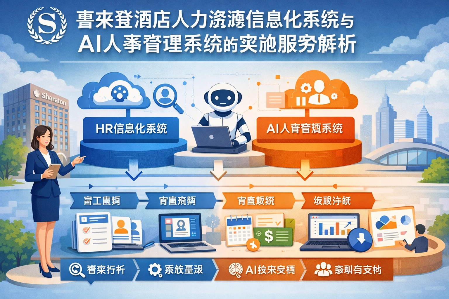 喜来登酒店人力资源信息化系统与AI人事管理系统的实施服务解析